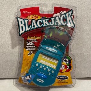 Vintage Radica Flip Top Blackjack Game NEW! Model# 72002